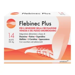 Flebinec Plus Integratore Gambe Pesanti 14 Bustine