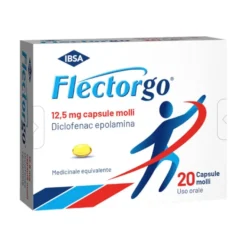 Flectorgo 12,5mg Diclofenac Epolamina Antidolorifico 20 Capsule Molli