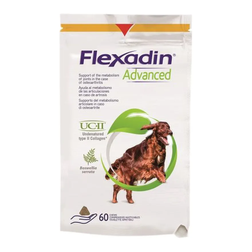 Flexadin Advanced Cane Metabolismo Articolare 60 Tavolette Appetibili
