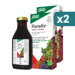 Floradix integratore ferro e vitamine in gocce bipacco 2x500ml