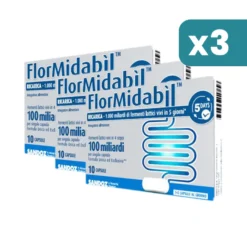 Flormidabil 100 Miliardi Integratore Fermenti Lattici 3 confezioni da 10 Capsule