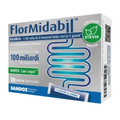 Flormidabil Ricarica Integratore Di Fermenti Lattici Con Stevia 10 Bustine