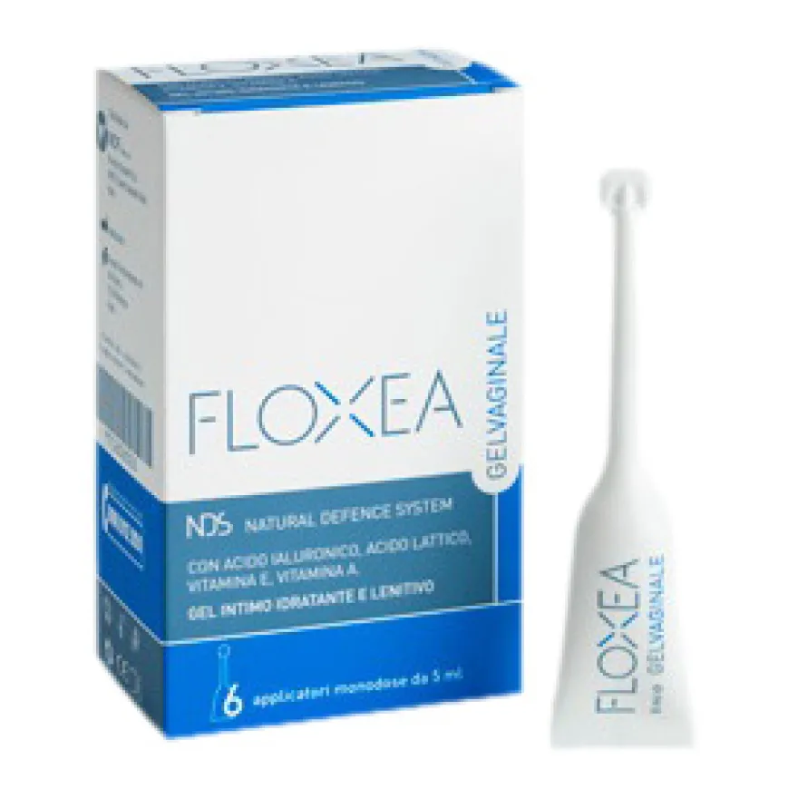 Floxea Gel Vaginale Secchezza Intima 6 Applicatori