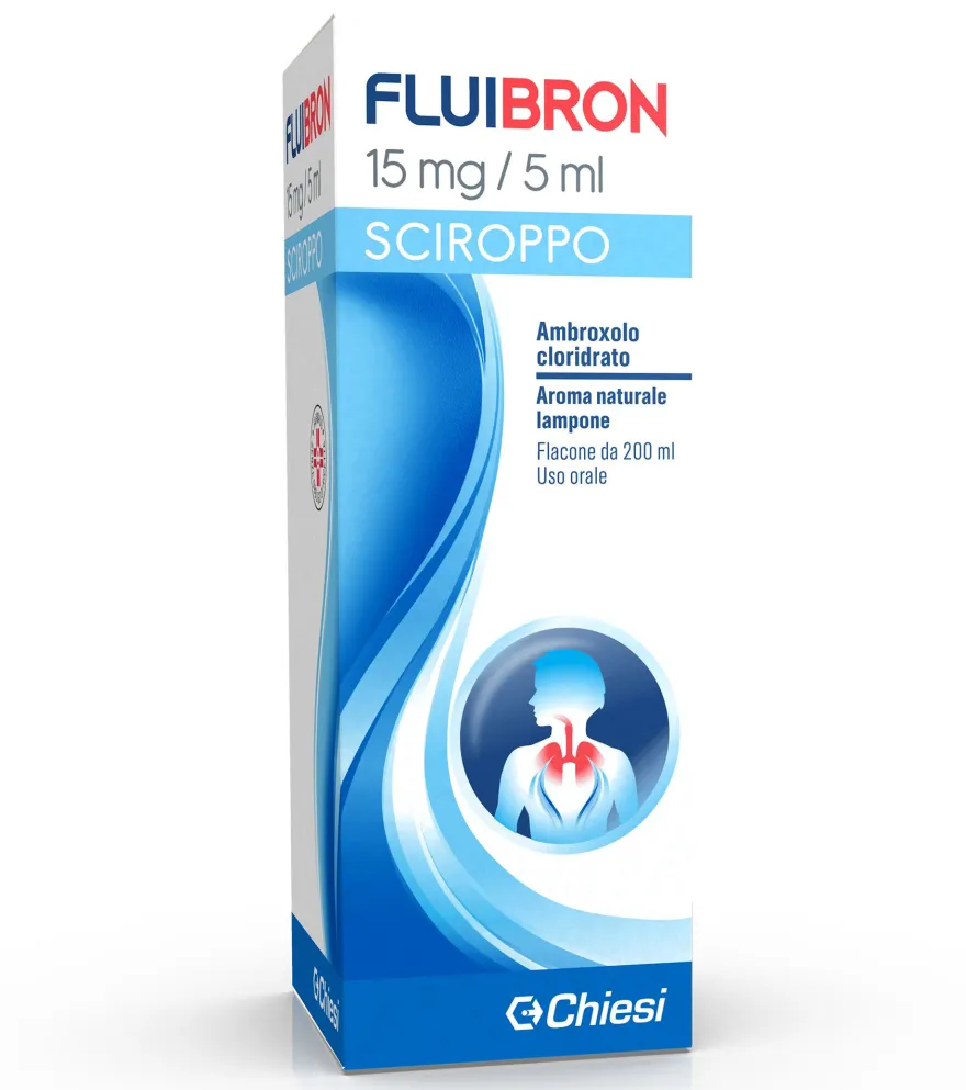 Fluibron 15mg/5ml Sciroppo Tosse Grassa 200ml