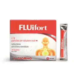 Fluifort 2,7g Granulato Soluzione Orale Mucolitica 30 Bustine