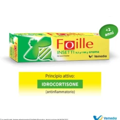 Foille Insetti Crema Per Pruriti E Arrossamenti Da Punture D'insetti Tubo Da 15g