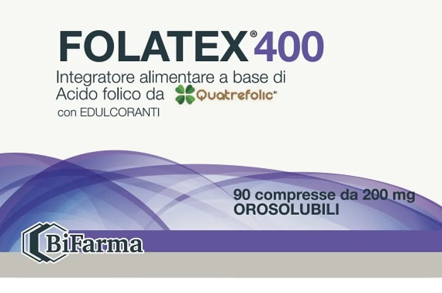 Folatex 400 Integratore 90 Compresse