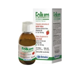 Folium Soluzione Integratore Acido Folico Gusto Fragola 150ml