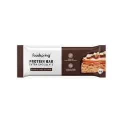 Foodspring Protein Bar Extra Chocolate Double Chocolate Barretta Proteica 45g
