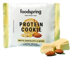 Foodspring Protein Cookie Cioccolato Bianco E Mandorle 50g