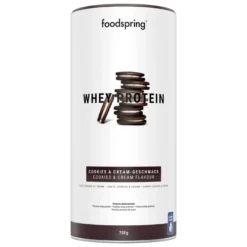 Foodspring Whey Protein Gusto Biscotti E Crema Proteine Per Massa Muscolare 750g