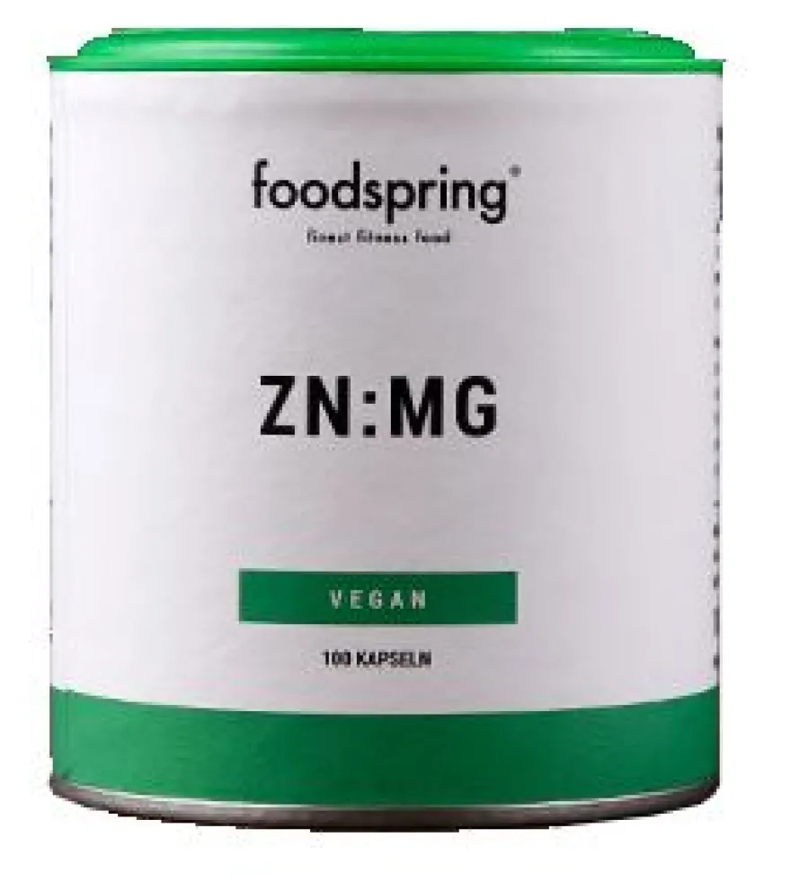 Foodspring Zn:mg Integratore Difese Immunitarie 100 Capsule