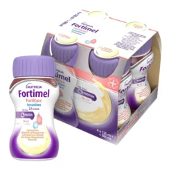 Fortimel Forticare Sensation Alimento Per Malnutrizione Gusto Pesca E Mango Rinfrescante 2,4kcal/ml 4x125ml