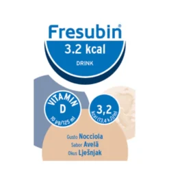 Fresubin 3.2 Kcal Drink Alimento Speciale Per Nutrizione Gusto Nocciola 4x125ml