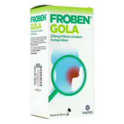 Froben Gola 0.25% Collutorio Trattamento Mal Di Gola 160ml