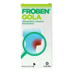 Froben Gola 0.25% Collutorio Trattamento Mal Di Gola 160ml