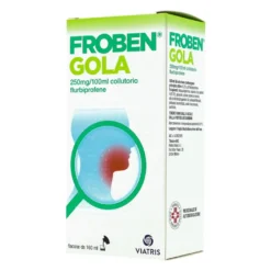 Froben Gola 0.25% Collutorio Trattamento Mal Di Gola 160ml
