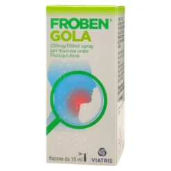 Froben Gola 0.25% Spray Trattamento Mucosa Orale 15ml