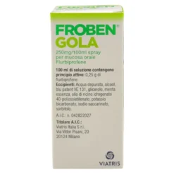 Froben Gola 0.25% Spray Trattamento Mucosa Orale 15ml