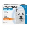 Frontline Spot-on Cani 2-10kg Antiparassitario Pulci E Zecche 3 Pipette
