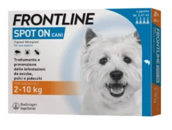 Frontline Spot On Cani Soluzione 2-10kg 4 Pipette 0,67ml 67mg