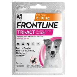 Frontline Tri-act Spot-on Cani 5-10kg Antiparassitario 1 Pipetta
