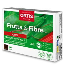 Frutta E Fibre Forte Integratore Transito Intestinale 24 Cubetti