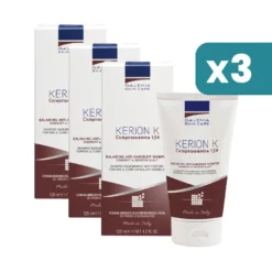Galenia Kerion K shampoo trattamento antiforfora tripacco 3x125ml