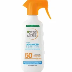 Garnier Ambre Solaire Advanced Sensitive Ceramide Protect Spray Gachette Spf50+ 270ml