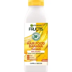 Garnier Fructis Hair Food Banana Balsamo Nutriente Capelli Secchi 350ml