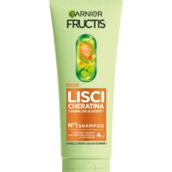 Garnier Fructis Keratin Sleek Shampoo 200ml