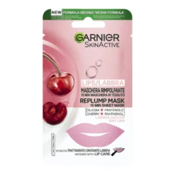 Garnier Maschera Tessuto Labbra Ciliegia 5g