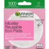 Garnier Skinactive Eco Pads Dischetti Struccanti Riutilizzabili 3 Pezzi