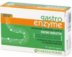 Gastro Enzyme Integratore Funzione Digestiva 30 Capsule Vegetali
