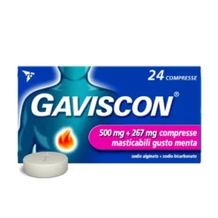 Gaviscon Antiacido 500mg+267mg 24 Compresse