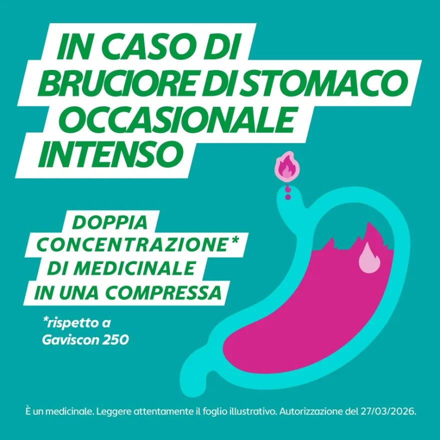 Gaviscon Antiacido 500mg+267mg 3 confezioni da 24 Compresse
