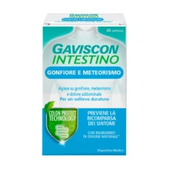 Gaviscon Integratore Per Gonfiore Intestinale E Meteorismo 30 Capsule