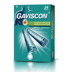 Gaviscon 500mg/10ml + 267mg/10ml Antiacido 24 Bustine