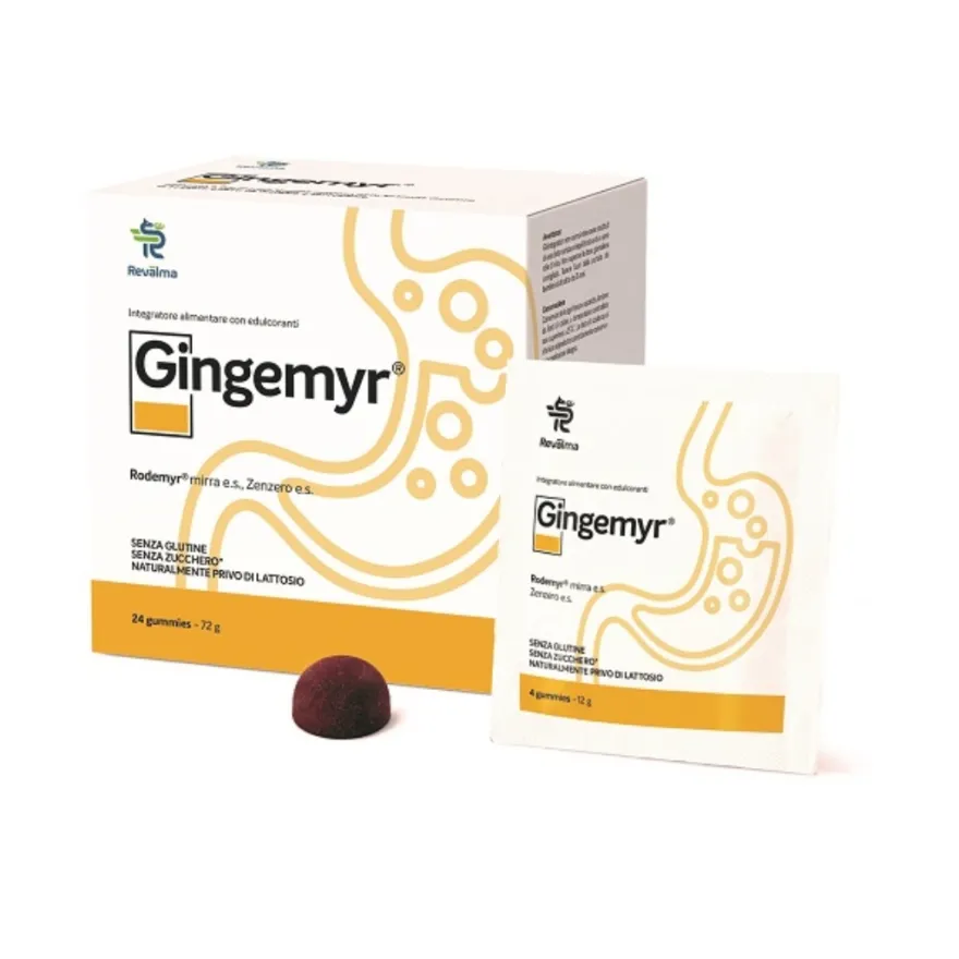 Gingemyr Integratore Digestione 24 Gummies
