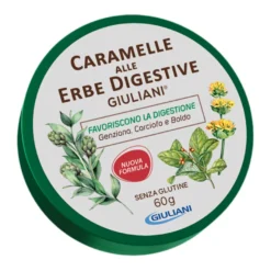 Giuliani Caramella Ipocalorica Digestiva 60g 1 Pezzo
