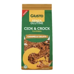 Giusto Ciok&crock Cornflakes Caramello Salato Senza Glutine 125 G