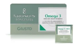 Giusto Kronos Longevità Omega 3 Dha Integratore Alga Marina 10 Bustine