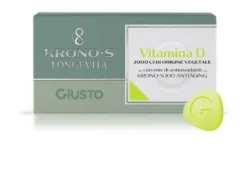 Giusto Kronos Longevità Vitamina D Integratore Antiossidante 30 Compresse