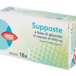 Glicerolo (coop) Ad 2,25g 18 Supposte