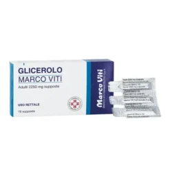 Glicerolo Marco Viti 2250mg Trattamento Stitichezza Adulti 18 Supposte