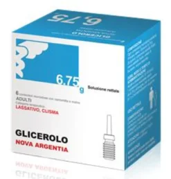 Glicerolo Nova Argentia Adulti 6 Contenitori Monodose