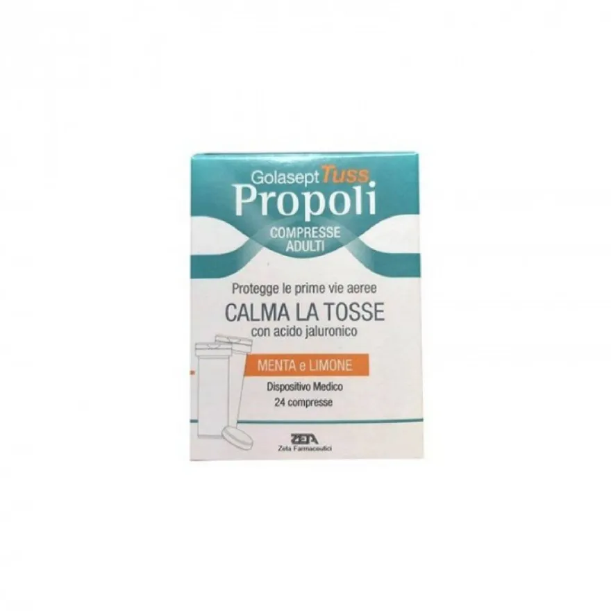 Golasept Tuss Propoli Integratore Tosse 24 Compresse