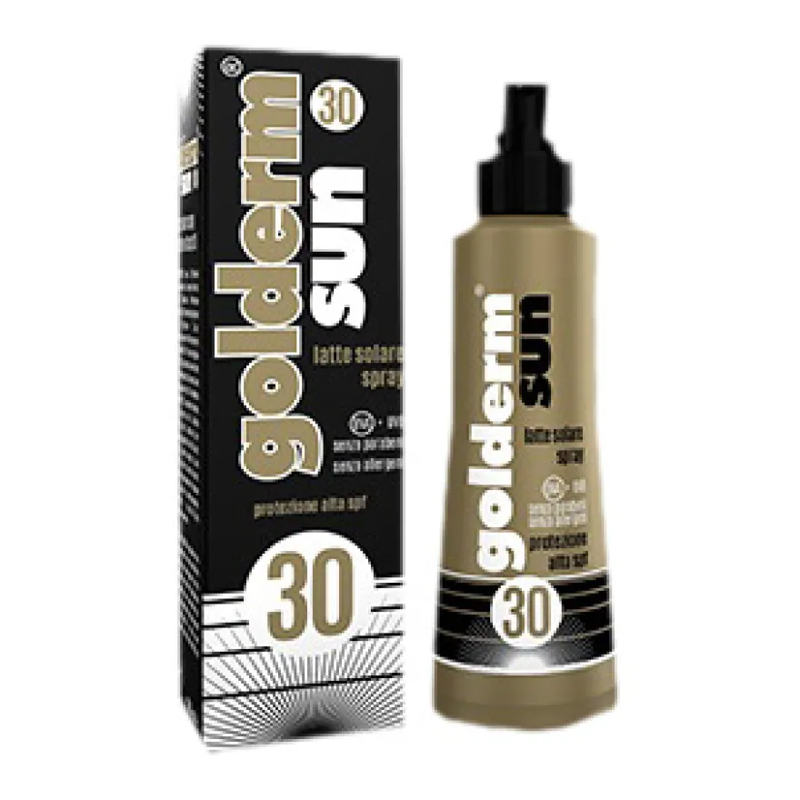 Golderm Sun Spray Spf30 Protezione Pelle Chiara 100ml