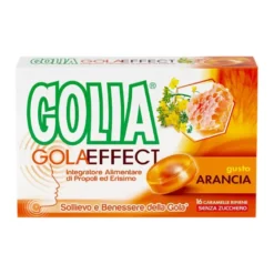 Goliagola Effect Arancia 16 Caramelle Ripiene Per Gola