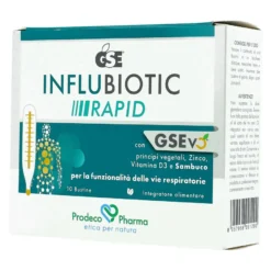 Gse Influbiotic Rapid Integratore Vie Respiratorie 10 Bustine